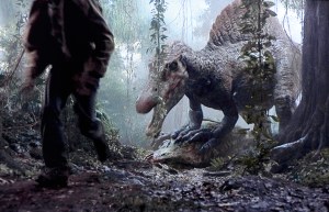 Spinosaurus aegypticus en Parque Jurásico III